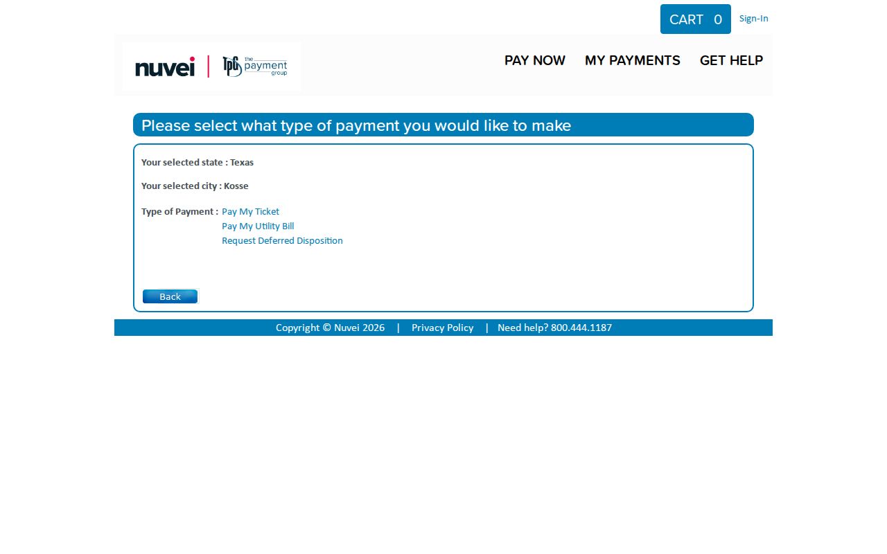 Limestone County traffic warrant records, Kosse ticket payment service selector